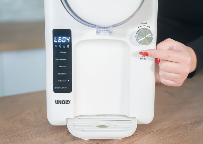 Unold 2-in-1 Slush- und Softeismaschine Sofie detail