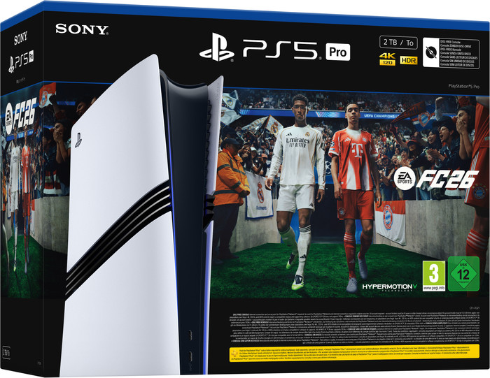 PlayStation 5 Pro + EA Sports FC 26 Main Image