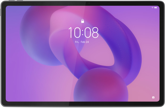 Lenovo Idea Tab Plus 12,1 Zoll 256GB WLAN Grau mit Stylus vorne