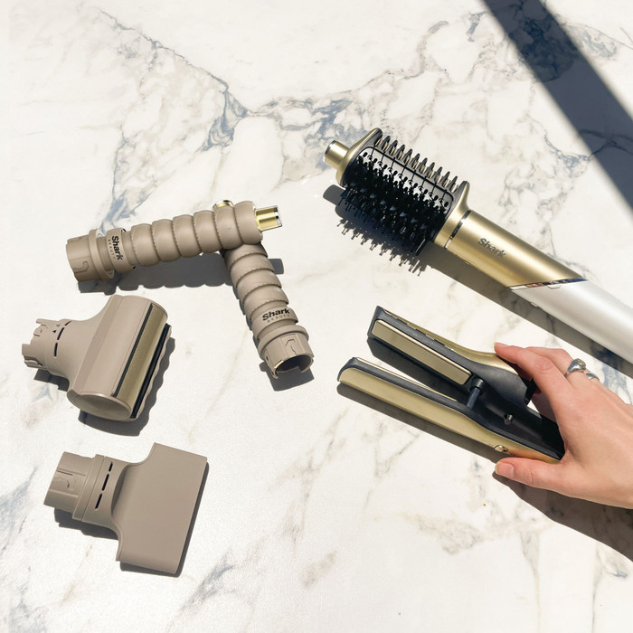 Shark Glam 5-in-1 HD6051SEU produkt in gebrauch