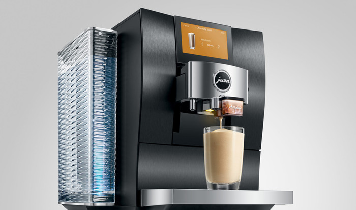 JURA Z10 Aluminium Black (EB) produkt in gebrauch