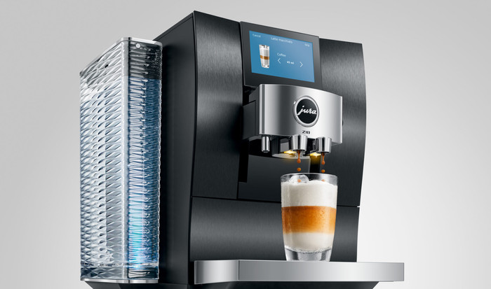 JURA Z10 Aluminium Black (EB) produkt in gebrauch