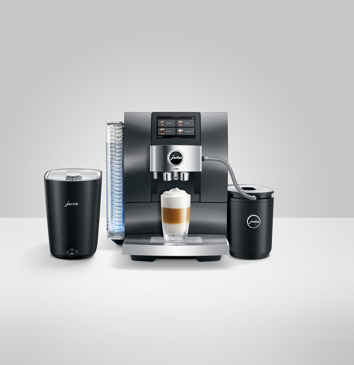 JURA Z10 Aluminium Black (EB) produkt in gebrauch