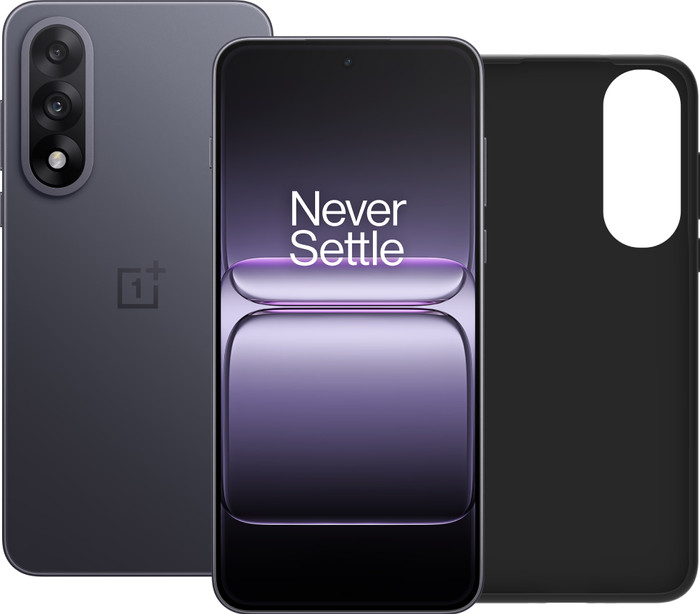 OnePlus Nord 5 256GB Schwarz 5G + BlueBuilt Backcover Schwarz Main Image