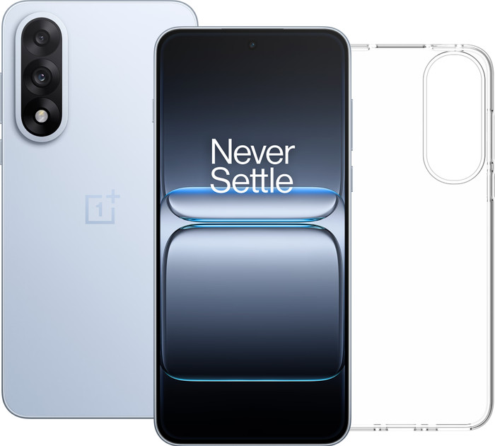 OnePlus Nord 5 512GB Blau 5G + BlueBuilt Backcover Transparent Main Image