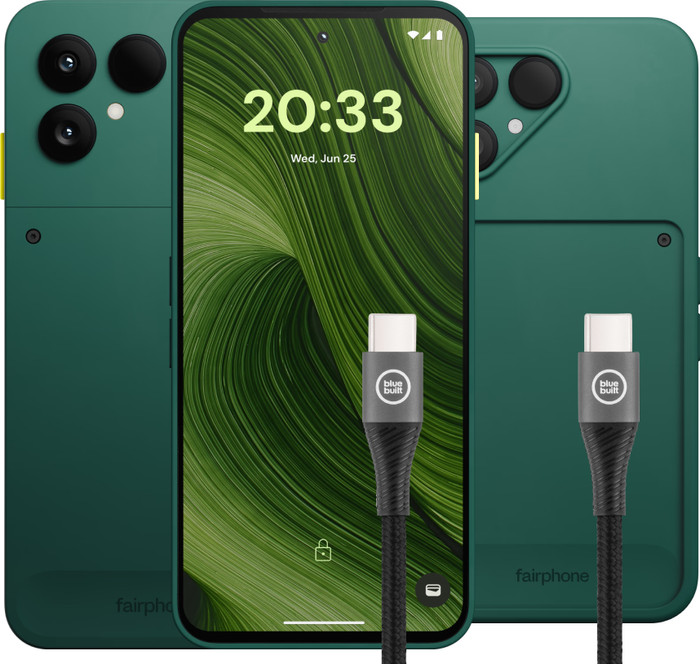 Fairphone 6 256GB Green 5G + Accessory Pack Main Image
