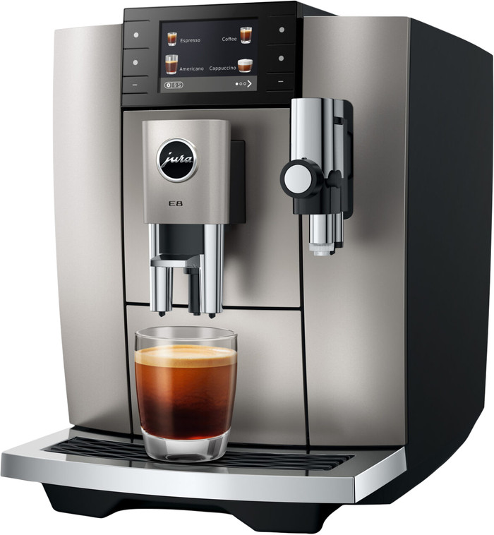 JURA E8 Midnight Silver (ED) rechte seite