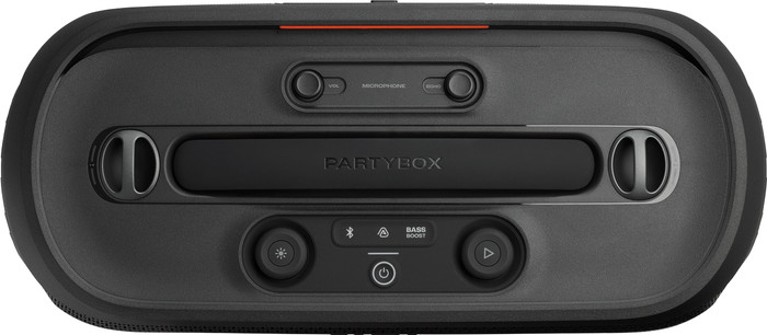 JBL PartyBox On-The-Go 2 Schwarz oberseite