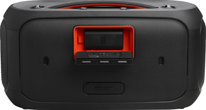 JBL PartyBox On-The-Go 2 Schwarz rückseite