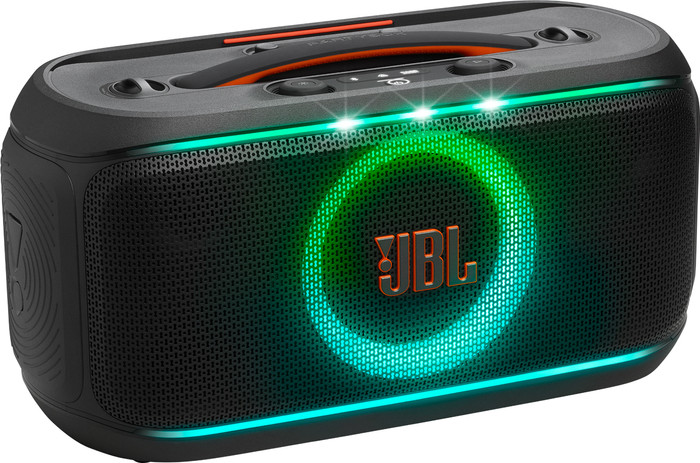 JBL PartyBox On-The-Go 2 Schwarz linke seite