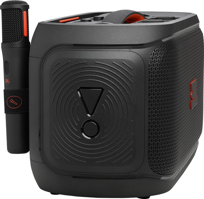 JBL PartyBox On-The-Go 2 Schwarz linke seite