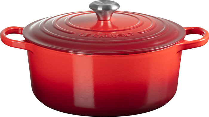 Le Creuset Signature Runde Bräter 28 cm Kirschrot Main Image