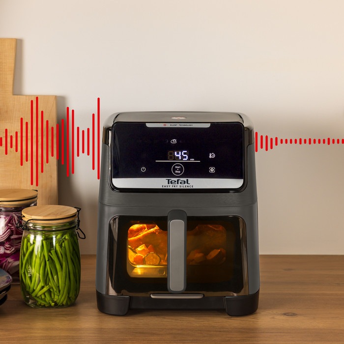 Tefal Easy Fry Silence EY846H produkt in gebrauch