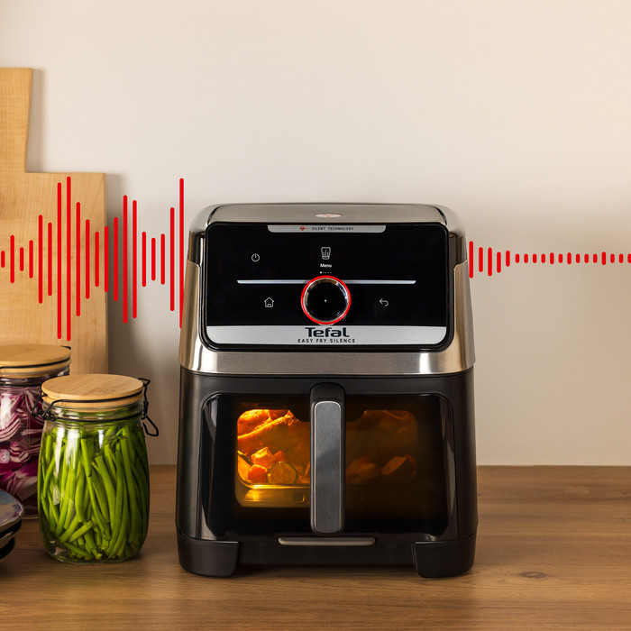 Tefal Easy Fry Smart & Silence EY876D produkt in gebrauch