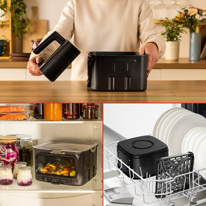 Tefal Easy Fry Smart & Silence EY876D produkt in gebrauch