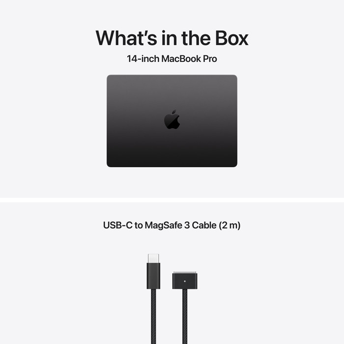 Apple MacBook Pro 14" M5 2025 16GB / 1TB Schwarz QWERTY visueller lieferant