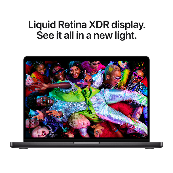 Apple MacBook Pro 14" M5 2025 24GB / 1TB Schwarz QWERTY visueller lieferant