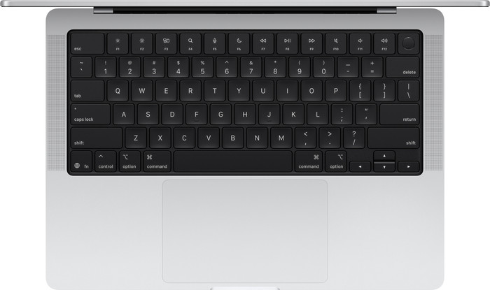 Apple MacBook Pro 14" M5 2025 16GB / 1TB Silber QWERTZ oberseite