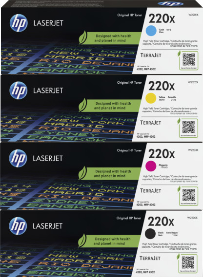 HP 220X LaserJet Toner Multipack Main Image