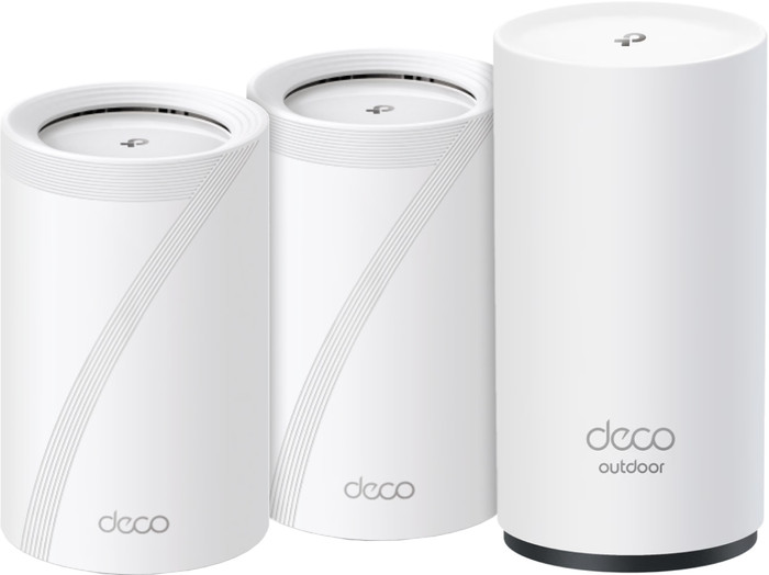 TP-Link Deco BE65 Wi-Fi 7 Mesh Doppelpack + Deco BE25 Outdoor Main Image