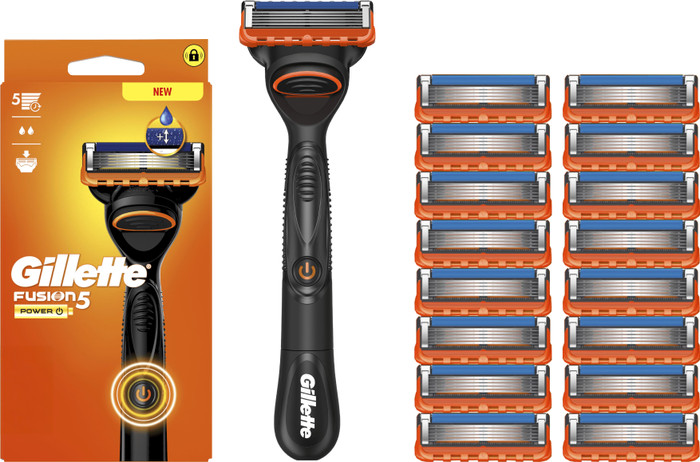 Gillette Fusion5 Power + 17 Ersatzklingen Main Image