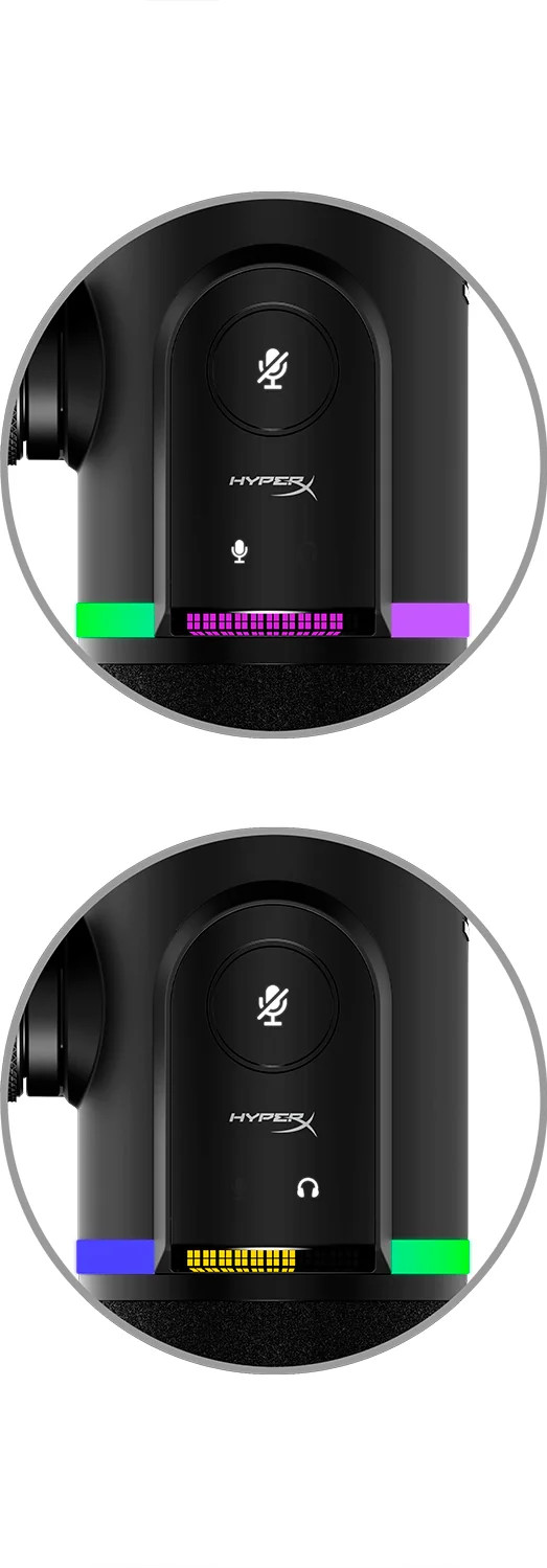 HyperX FlipCast USB/XLR Streaming-Mikrofon detail
