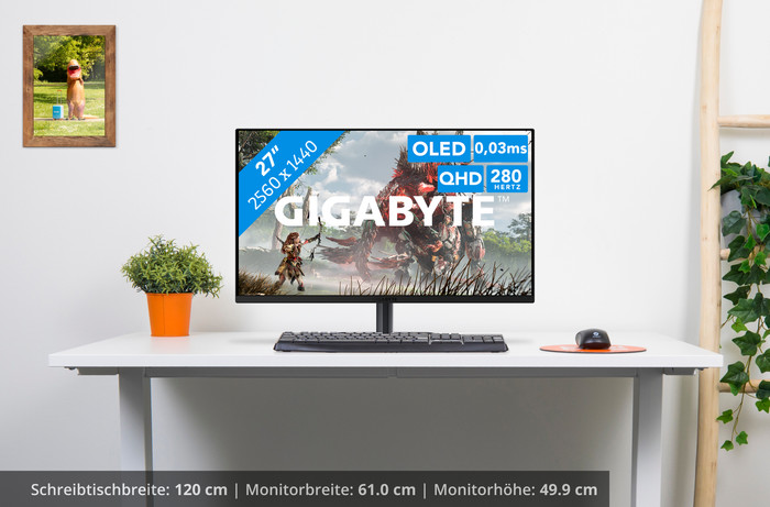 GIGABYTE MO27Q2A visuelles Coolblue 1