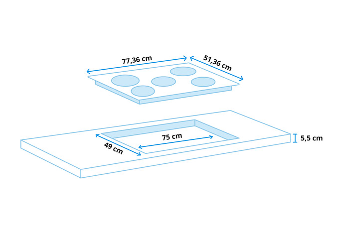 Beko HIC85502TX visuelles Coolblue 1