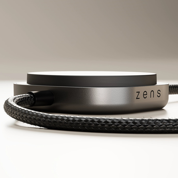Zens Pro 2 Kabelloses Ladegerät 15 Watt mit USB-C-Kabel Schwarz detail