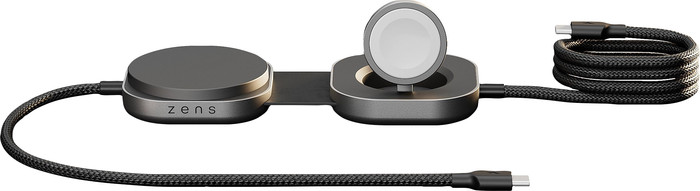Zens Pro 3 Kabelloses Ladegerät 20 Watt mit USB-C-Kabel Schwarz Main Image