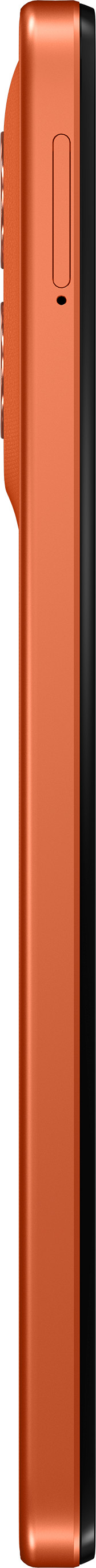 Motorola Moto G06 256GB Arabesque Orange 4G left side