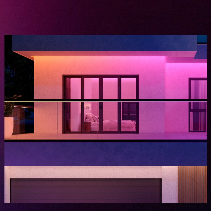 Philips Hue Flux Outdoor LED Strip 5m product in use