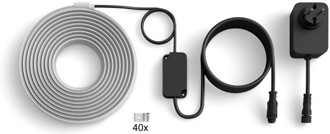 Philips Hue Flux Outdoor LED-Strip 10 Meter vorne