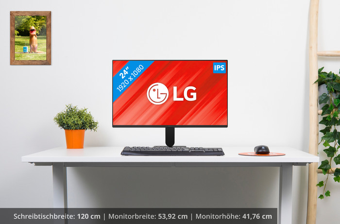LG 24U411A-B visuelles Coolblue 1