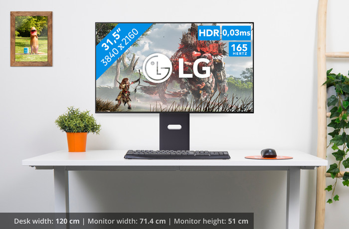 LG UltraGear OLED 32GX850A-B visual Coolblue 1