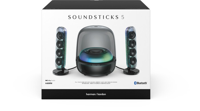 Harman Kardon SoundSticks 5 Black packaging