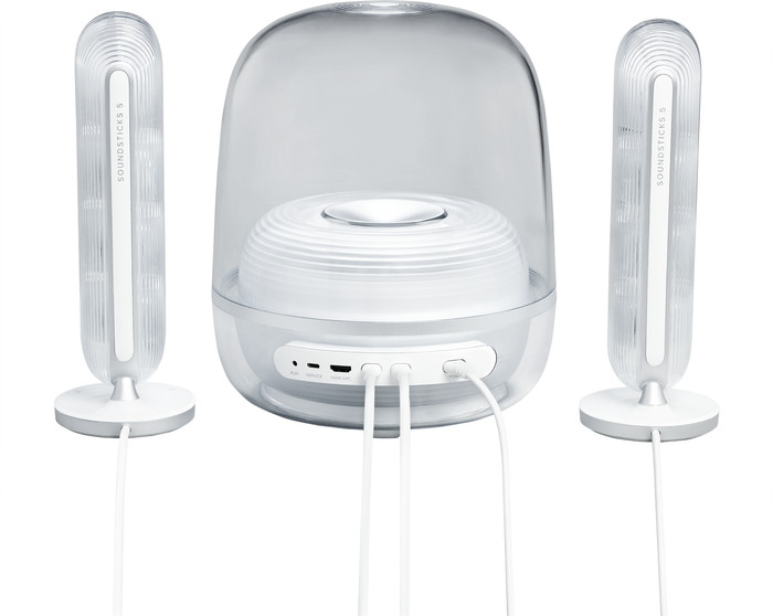 Harman Kardon SoundSticks 5 White back