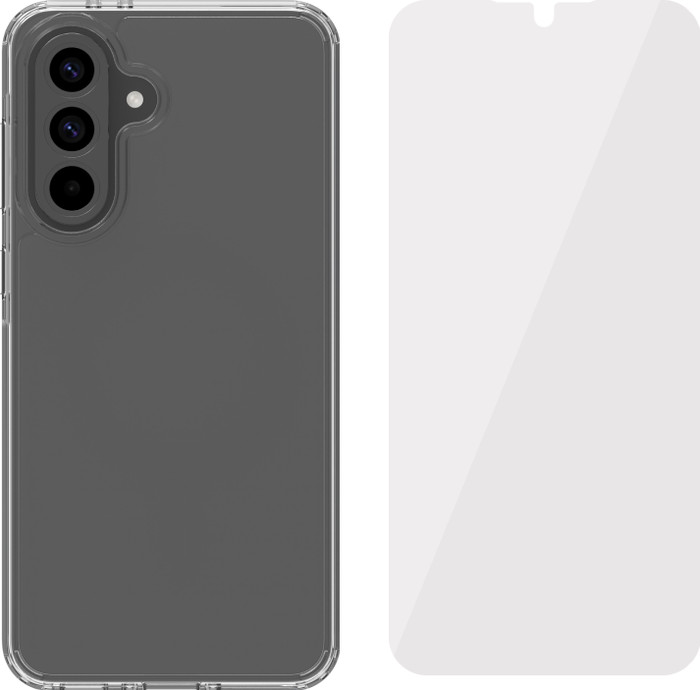 BlueBuilt Protective Backcover Samsung Galaxy A56 Transparent + Panzerglas Main Image