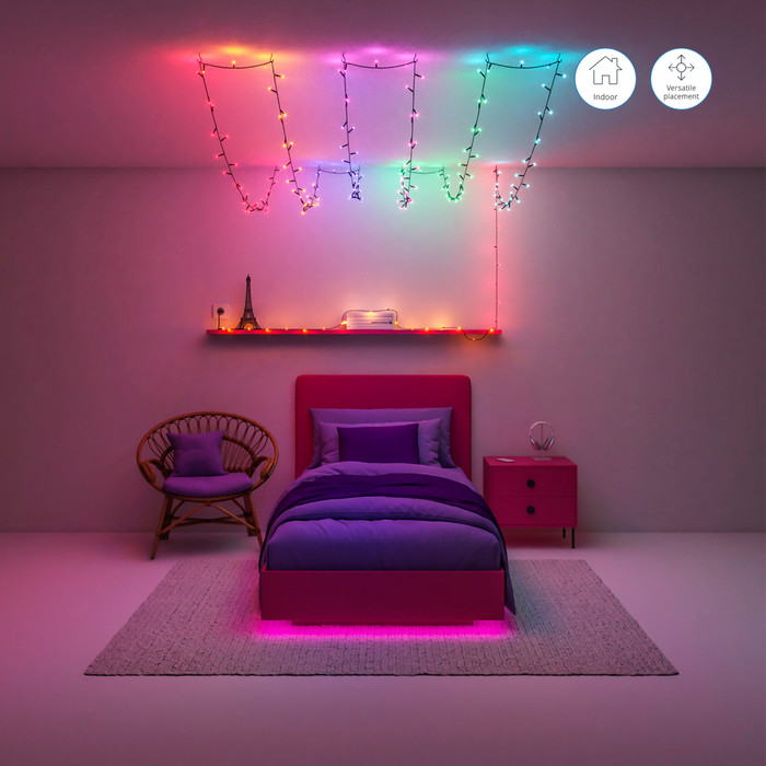 WiZ Smart Light Strip - 20m- 160 LED product in use