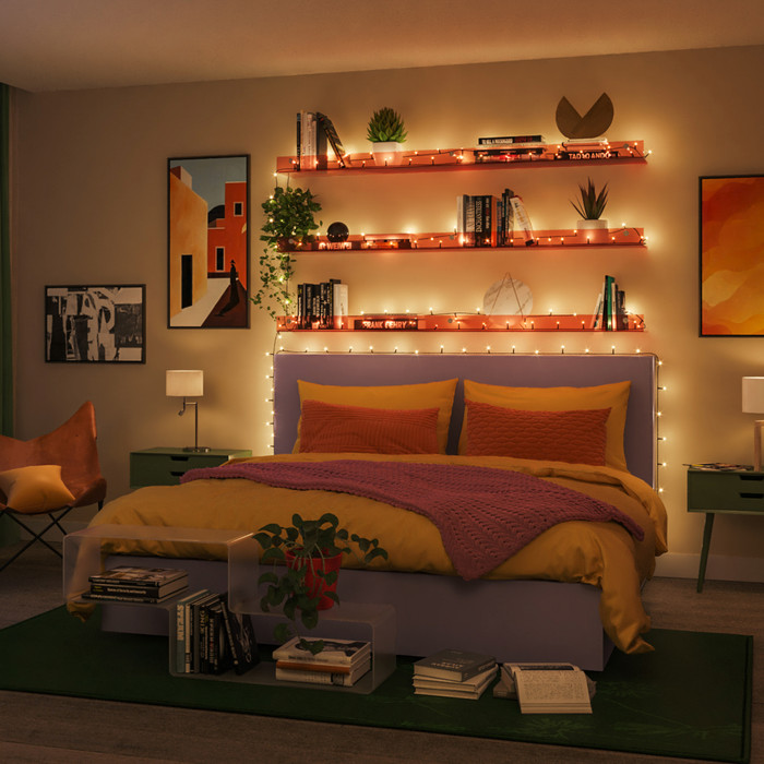 WiZ Smart Light Strip - 20m- 160 LED product in use