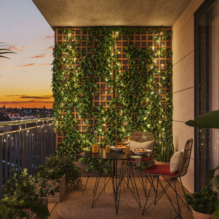 WiZ Smart Light Strip - 20m- 160 LED product in use