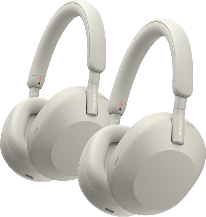 Sony WH-1000XM5 Doppelpack Silber Main Image