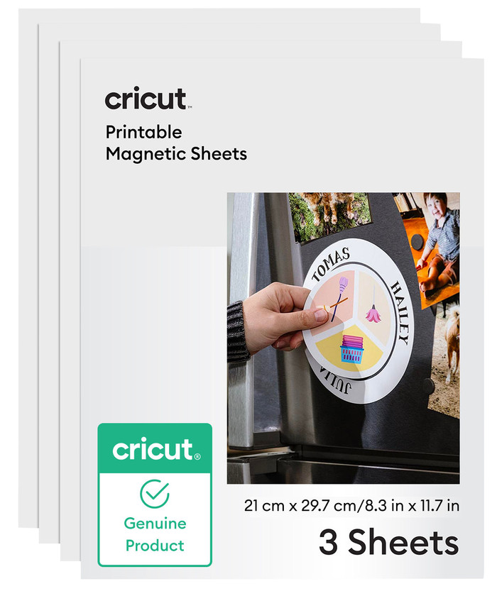 Cricut Printable Magnet Sheets A4 21x29.7cm (3 sheets) Main Image