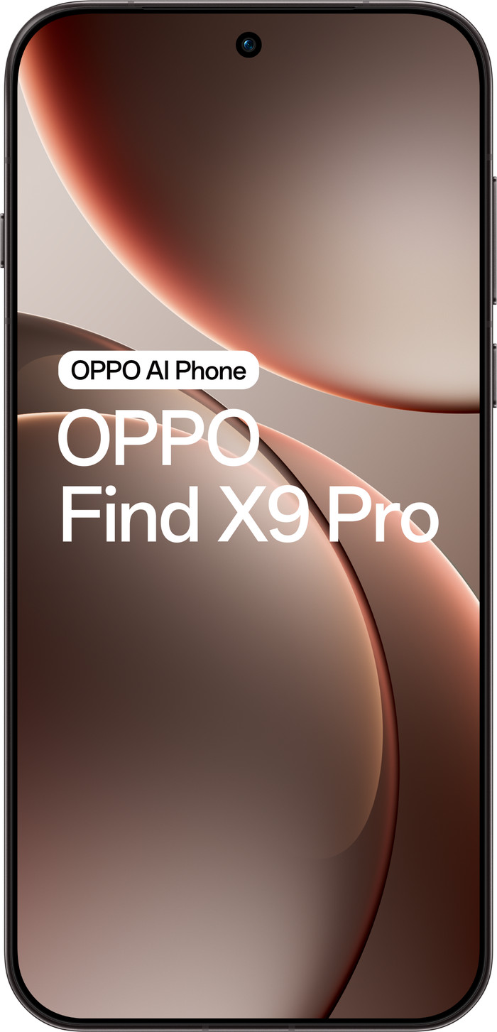 OPPO Find X9 Pro 512GB Gray 5G + OPPO Find X9 Pro Back Cover with Magnet Black front