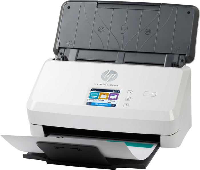 HP ScanJet Pro N4000 snw1 Scanner rechte seite