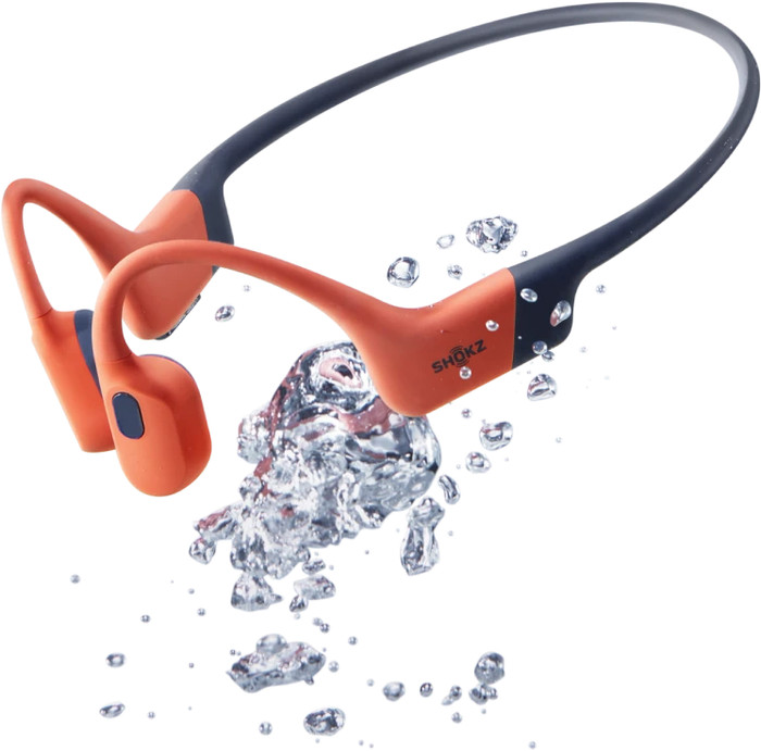 Shokz OpenSwim Pro USB-C Rot visueller lieferant