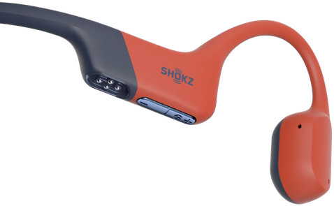 Shokz OpenSwim Pro USB-C Rot detail