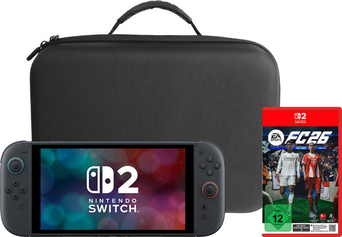 Nintendo Switch 2 + EA Sports FC 26 + BlueBuilt Travel Case Main Image