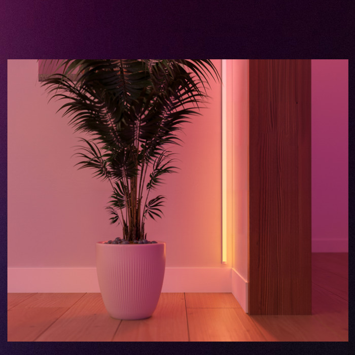 Philips Hue OmniGlow LED-Streifen 5 Meter produkt in gebrauch