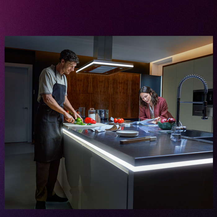 Philips Hue OmniGlow LED-Streifen 5 Meter produkt in gebrauch